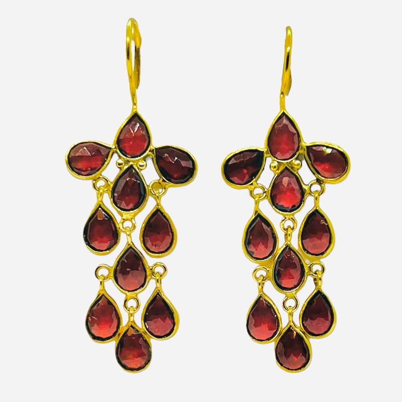 Lanai Earring - (10 Gemstone Options)