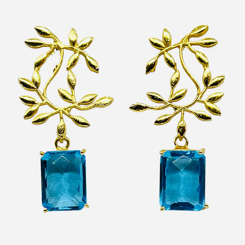 Clementine Gold Earring - (4 Stone Options)