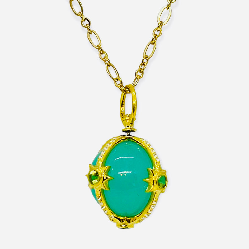 Nevis Necklace - (4 Gemstone Options)