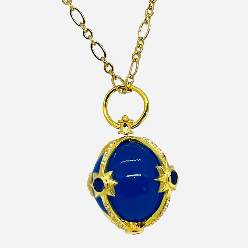 Nevis Necklace - (4 Gemstone Options)