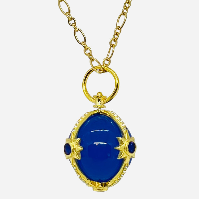 Nevis Necklace - (4 Gemstone Options)