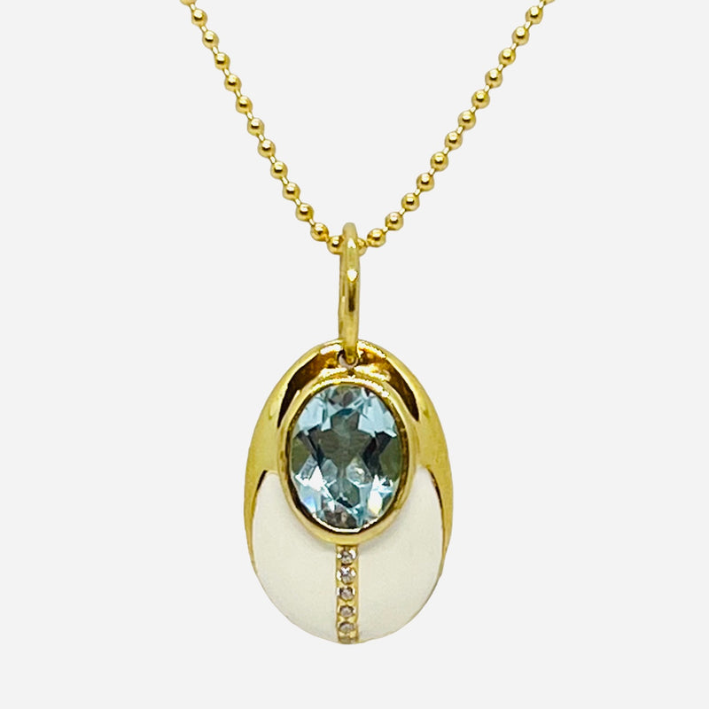Scarab Necklace - (3 Color/Gemstone Options)