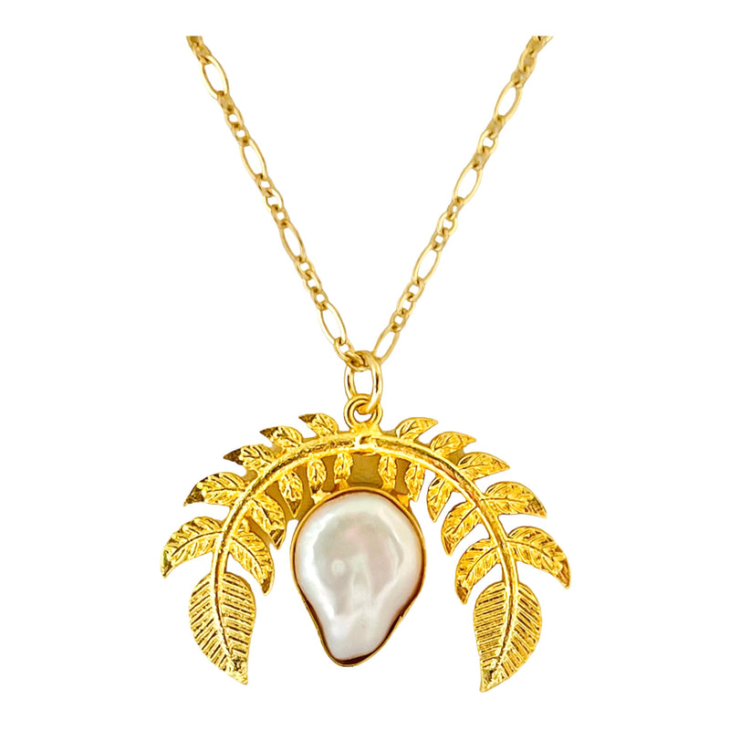 Adriana Pearl Pendant Necklace