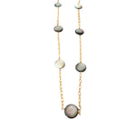 Margo Necklace - (6 Gemstone Options)