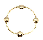 Gold Disk Gold Fill Bracelet