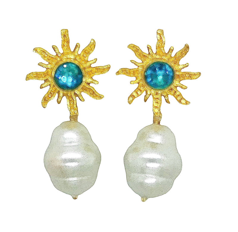 Liberty Pearl Earring