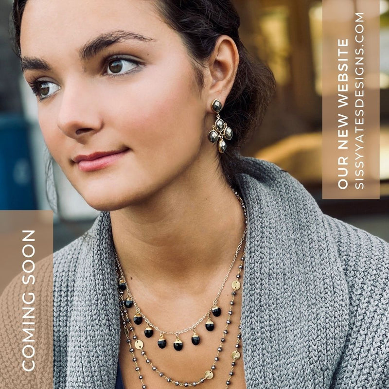 Kyle Necklace - (10 Gemstone Options)