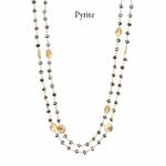 Alexandra Necklace - (11 Gemstone Options)