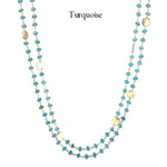 Alexandra Necklace - (11 Gemstone Options)