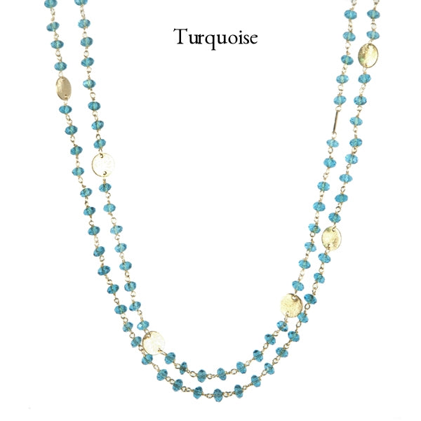 Alexandra Necklace - (11 Gemstone Options)