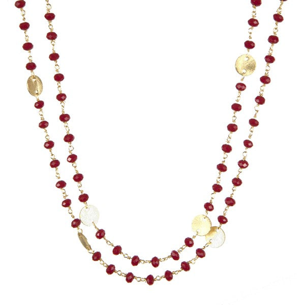 Alexandra Necklace - (11 Gemstone Options)