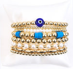 Gold Fill Stacking Bracelets - (13 Style Options)